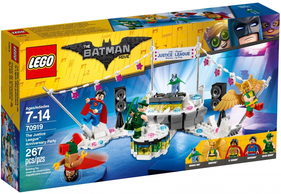 70919 Vecherinka Ligi Spravedlivosti The Lego Batman Movie Mir Kubikov