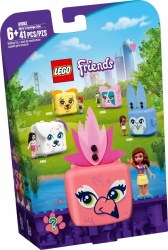 41662 Кьюб Оливии с фламинго Lego Friends