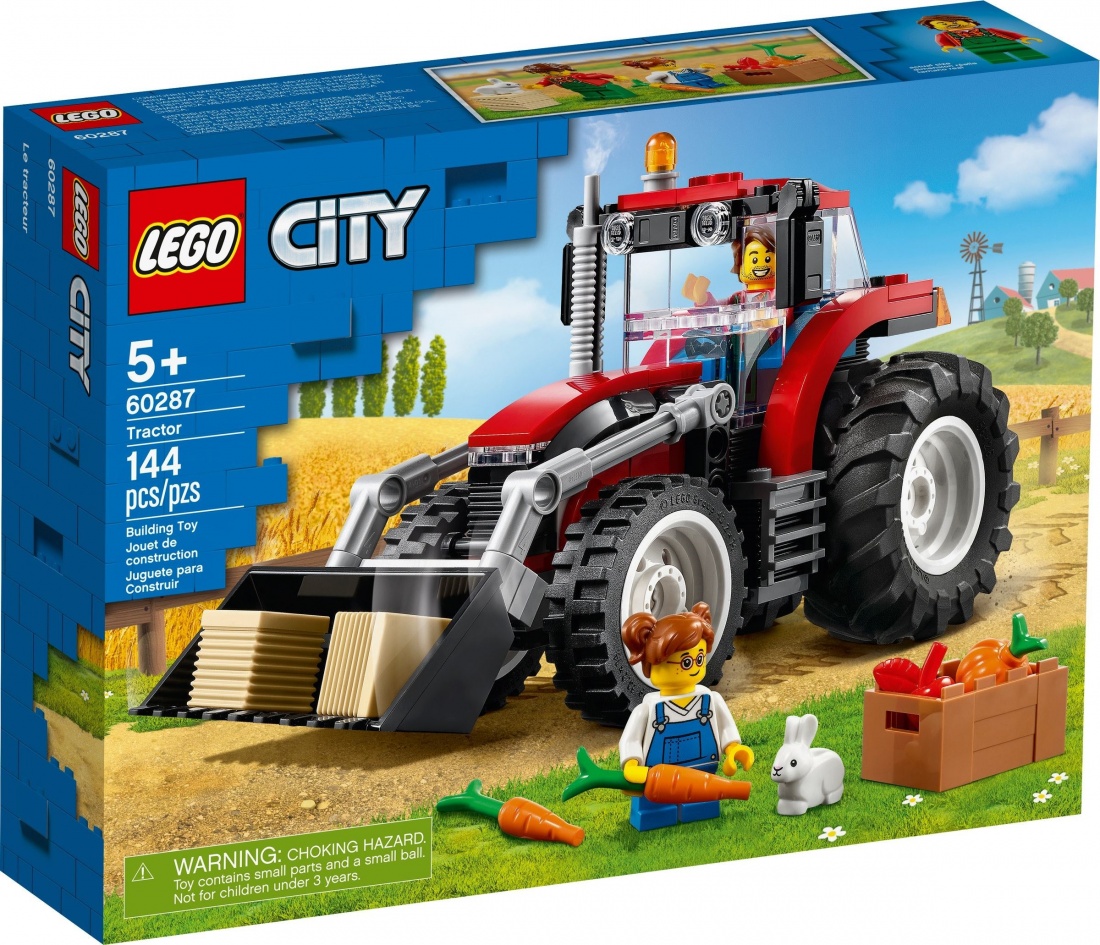 60287 Трактор Lego City в Минске по доступным ценам - Мир кубиков