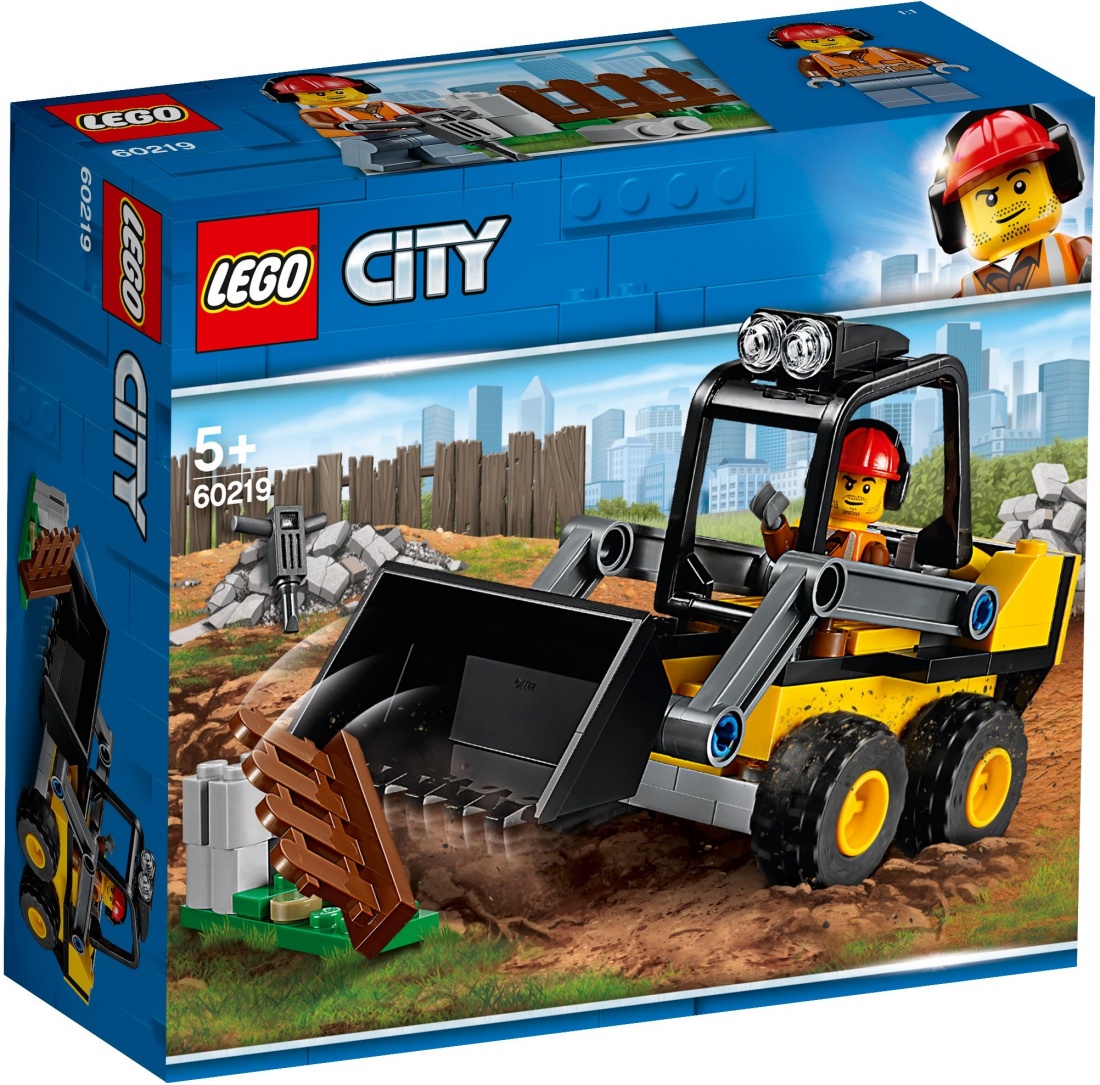 60219 Строительный погрузчик Lego City в Минске по доступным ценам - Мир  кубиков