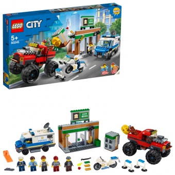 60245 Ограбление полицейского монстр-трака Lego City